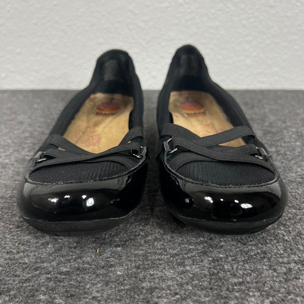 Earth Spirit Gelron Shoes Slip On Flats Casual Black Women's Size 7 EU‎ 40.5 - Picture 2 of 9